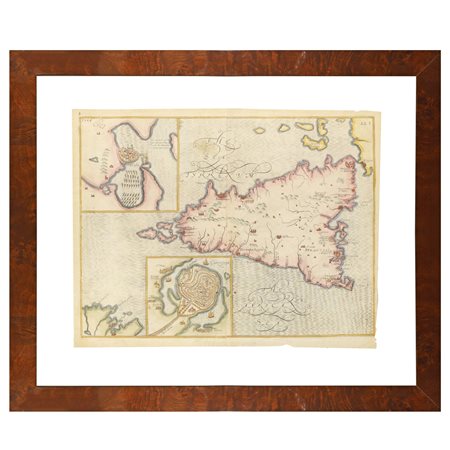 Sicilia, mappa, London circa 1620