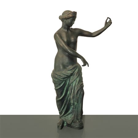 Diana, scultura in bronzo
