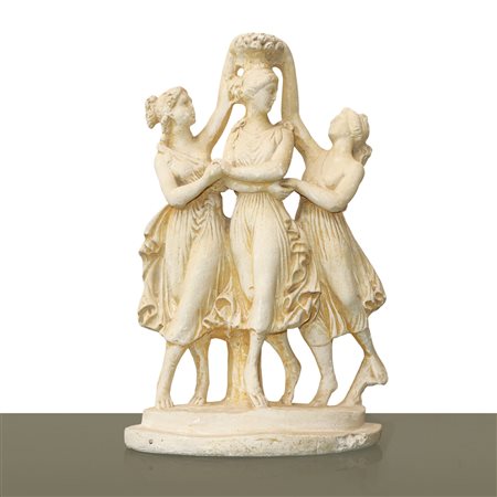 Le tre Grazie, calco in gesso