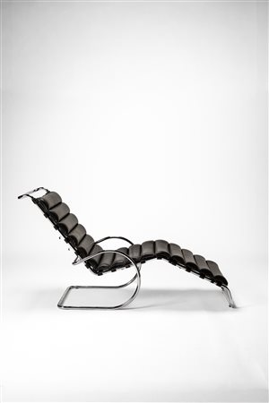 Ludwig Mies van der Rohe - Chaise lounge modello no. 242, 1927 circa