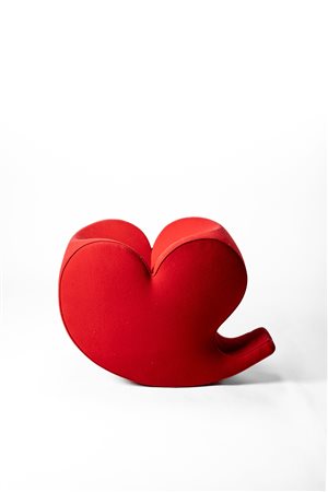 Ron Arad (1951)  - Poltrona modello 'Soft Heart' dalla collezione 'Spring', 1991