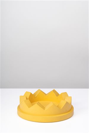 Ettore Jr Sottsass (Innsbruck 1917 - Milano 2007)  - Portafrutta 'Camomilla' della collezione 'The Indian Memory', 1987