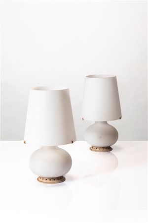 Max Ingrand (1908 - 1969)  - Coppia di lampade da tavolo modello 'Fontana 1853', 1954