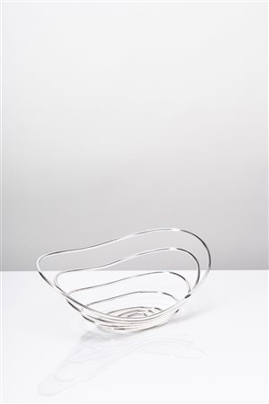 Lino  Sabattini - Cestino a spirale , 1970 circa