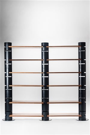 Gianfranco Frattini (Padova 15/05/1926 - Milano 06/04/2004)  - Libreria componibile modello no. '540', 1980 circa