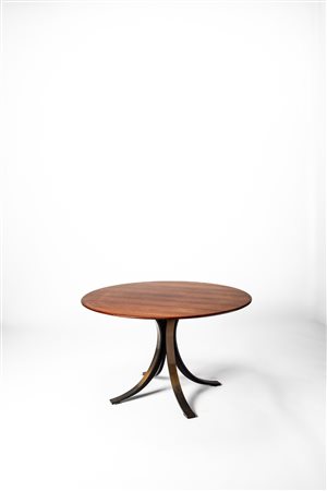 Osvaldo Borsani (Varedo 17/08/1911 - Milano 16/04/1985)  - Tavolo da pranzo modello no. 'T69', 1963