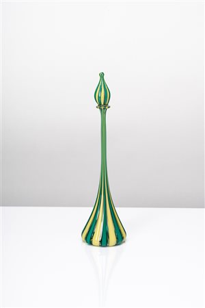 Manifattura Muranese - Bottiglia , 1960 circa