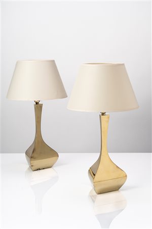 Manifattura Italiana - Coppia di lampade da tavolo , 1970 circa