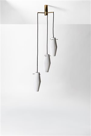 Manifattura Italiana - Lampada a sospensione , 1960 circa