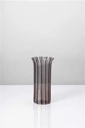 Manifattura Muranese - Vaso a canne, 1950 circa