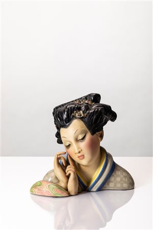 Guido Cacciapuoti (Napoli 1892 - 1953)  - Figura femminile orientale, 1940 circa