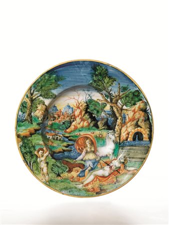 TONDINO, CASTEL DURANTE, BOTTEGA DI LUDOVICO E ANGELO PICCHI, 1550-1560...