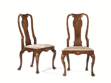 COPPIA DI SEDIE, PROBABILMENTE INGHILTERRA, SECONDA MET&Agrave; SECOLO XVIII...