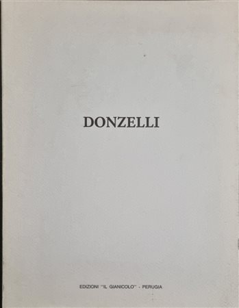 DONZELLI BRUNO Napoli 1941 "Catalogo"
