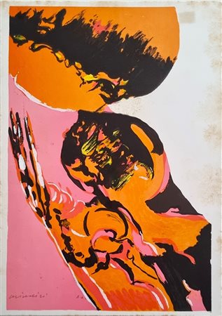 BRINDISI REMO Roma 1918 - Lido di Spina 1996 "Senza titolo"