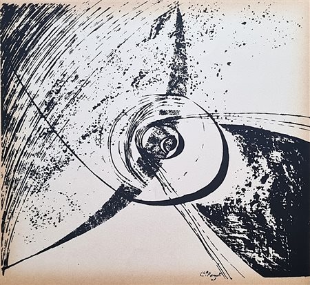 COLLAMATI LUCIANO ANTONIO San Marcello 1943 "Senza titolo"