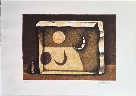 FORTUNATO FRANCO Roma 1946 "Senza titolo"