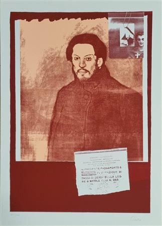 GELLI FRANCO Parabita 1930 - 1997 "Senza titolo"