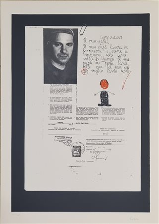 GELLI FRANCO Parabita 1930 - 1997 "Senza titolo"