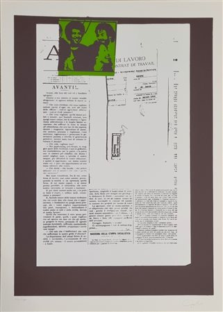 GELLI FRANCO Parabita 1930 - 1997 "Senza titolo"