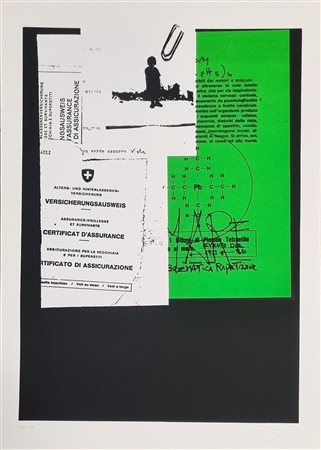 GELLI FRANCO Parabita 1930 - 1997 "Senza titolo"