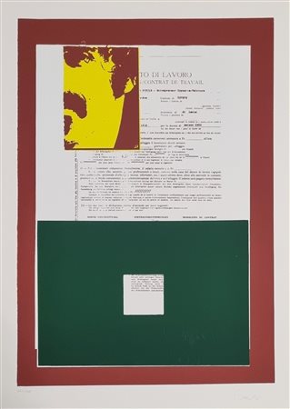 GELLI FRANCO Parabita 1930 - 1997 "Senza titolo"