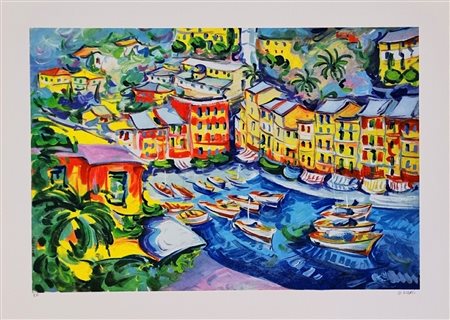ROSATI GIORGIO Italia XX sec. "Portofino"
