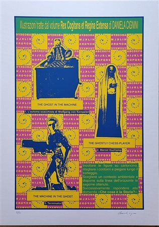 CIGNINI DANIELA Italia 1900 - 1994 "Rex Cogitas et Regina Extensa"