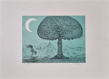 FICHERA GIANNI Catania 1925 "Albero degli elfi"