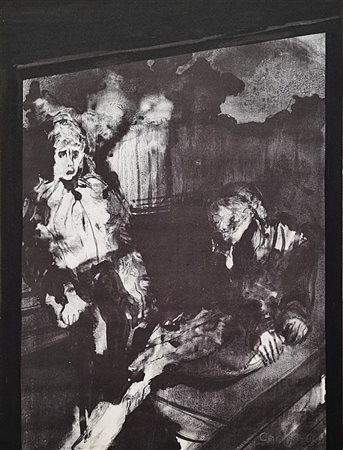 CARROLL ROBERT Ohio 1934 - Massa Carrara 2016 "Senza titolo"