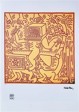 HARING KEITH Pennsylvania 1958 - New York 1990 "Senza titolo"
