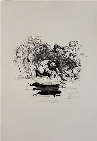 ANNIGONI PIETRO Milano 1910 - Firenze 1988 "Senza titolo"