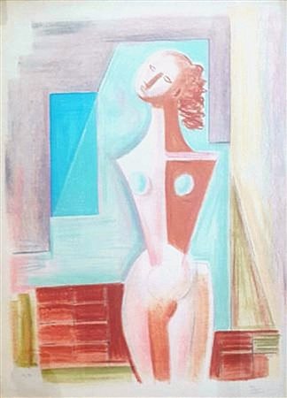 TOZZI MARIO Fossombrone 1895 - Francia 1979 "Senza titolo"