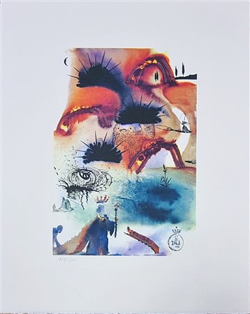 DALI' SALVADOR Spagna 1904 - 1989 "Senza titolo"