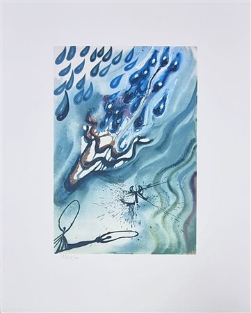 DALI' SALVADOR Spagna 1904 - 1989 "Senza titolo"