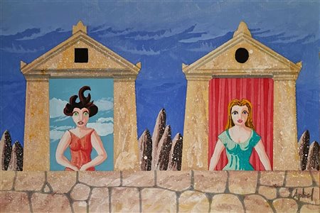 APHEL FABIO Cavalese (TN) 1957 "Le annunciatrici"