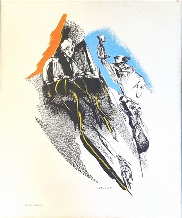 BRINDISI REMO Roma 1918 - Lido di Spina 1996 "Famiglia pastorelle"