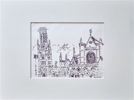 TAMBURI ORFEO Jesi 1910 - Parigi 1994 "St. Germain L'Auxerrois"