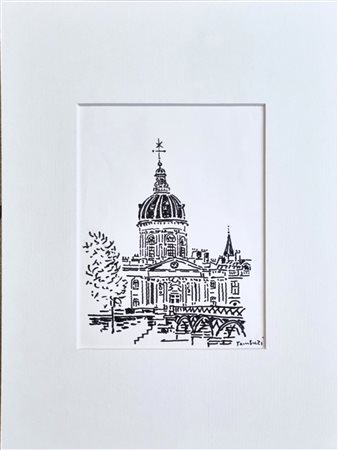 TAMBURI ORFEO Jesi 1910 - Parigi 1994 "L'Institute point des artes"