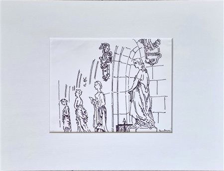 TAMBURI ORFEO Jesi 1910 - Parigi 1994 "Le Muse"