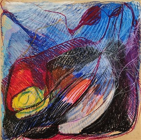 BOERO RENATA Genova 1936 "Paesaggi Masai"