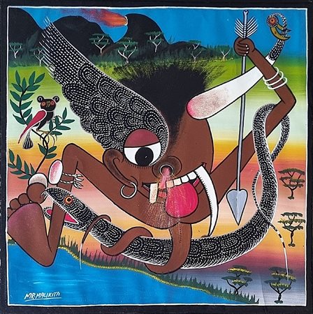 MALIKITA M. MARUS Tanzania 1964 "Spirito"