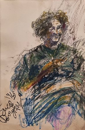 BORGIANNI GUIDO New York 1915 - Firenze 2011 "Ritratto"