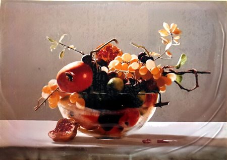 CICCOTELLI BENIAMINO Tollo 1937 "Ciotola con melograna aperta"