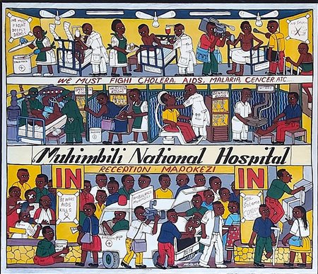 MALIKITA M. MARUS Tanzania 1964 "Ospedale"