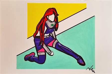 LODOLA MARCO Dorno 1955 "Super Eroe"