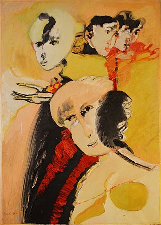 BRINDISI REMO Roma 1918 - Lido di Spina 1996 "Figure"