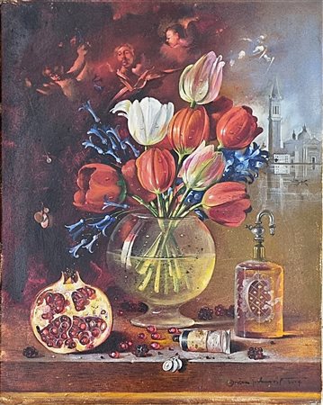 JOVANOVIC DUSAN Belgrado 1949 "Senza titolo"