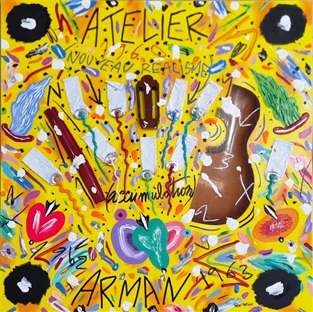 DONZELLI BRUNO Napoli 1941 "Atelier Arman"