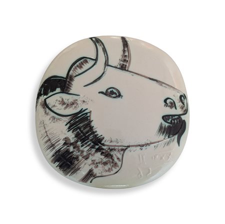 PICASSO PABLO (1881 - 1973) - PROFIL DE TAUREAU.